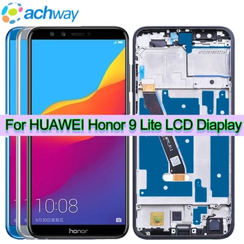 Začetni Zaslon Za Huawei Honor 9 Lite LCD-Zaslon na Dotik Za Huawei Honor9 Lite LCD Z Okvirjem Čast 9 Lite LLD L31 L22A