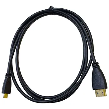 4K 1,5 M Črn Mikro HDMI je združljiv Kabel za Raspberry Pi 4 Model B Model B Micro HDMI-združljiv Kabel Adapter