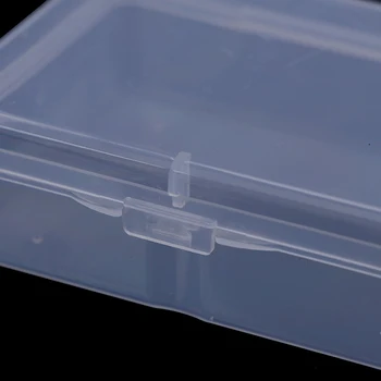 Vroče! Večnamenski Pregleden Plastična Škatla Za Shranjevanje Jasno Kvadratku Večnamenski Zaslon Primeru Plastične Nakit Škatle Za Shranjevanje