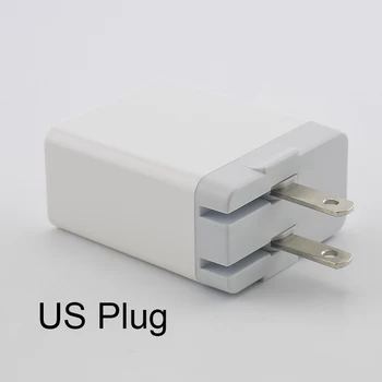 Prenosni 3 Vrata Hitro Polnjenje QC 3.0 USB Polnilec Power Bank Telefon Napajalni Adapter Steno, Namizni Polnjenje EU/ZDA Plug