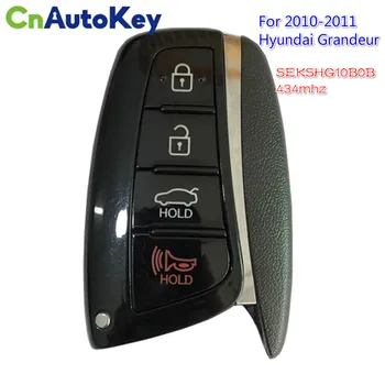 CN03 Original z nič Za leti 2010-2011 Hyundai Veličino 3+1 gumb za daljinsko tipko 434MHZ 4D70+dst40 Model