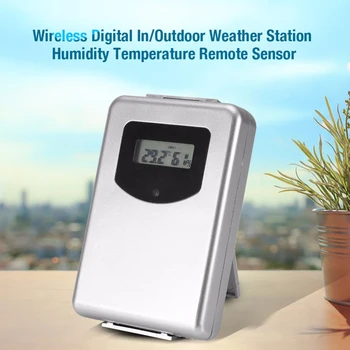 Vroče Napovedi Temperature z 433MHz Brezžične Vremenske Postaje Digitalni Termometer, Higrometer Senzor Vlažnosti