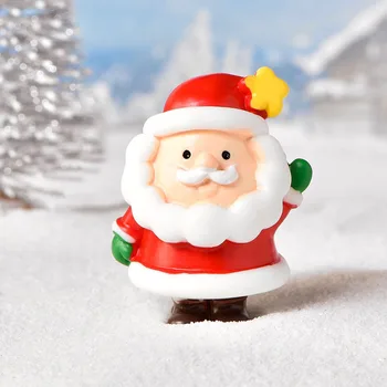 Snjegović božič Santa Claus Okraski Okraski Pravljice Doma Dekor Dekoracijo Miniaturni Lutke Obrti DIY Dodatki