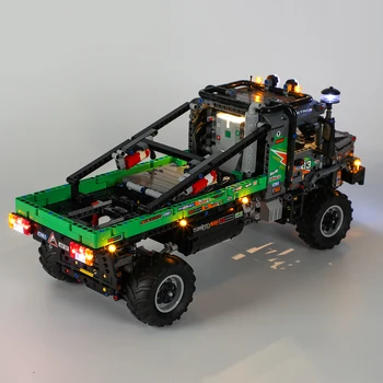 MTELE LED Luči Komplet za 42129 4x4 Zetros Trial Truck Božično Darilo