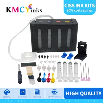 KMCYinks 4 Barve DIY CISS kompleti za HP 302 za HP302 XL Kartuša za Deskjet 1110 1111 1112 2130 2131 tiskalnik ČRNILA kartuše