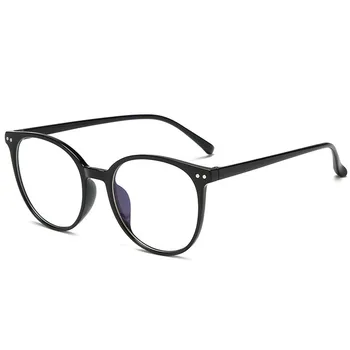Vintage Anti-modra Sevanja Očala Modre Svetlobe Blokiranje Očala Celotno sliko Ženske Moški Modni Očala Urad Računalnik Očala