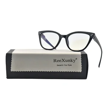 Unisex Modra Svetloba Blokiranje Očal Okvir Ženske Letnik Mačka Oči Računalnik Očala Optika Branje Anti bolečih oči Očala UV400