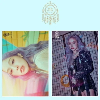 KPOP Dreamcatcher Fotografijo, Plakat, samolepilne Slikovna Nalepke Fan Priljubljene K-POP Novo Koreja Skupine Hvala Kartice