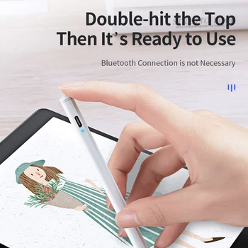 Duks Ducis Touch Pen Stylus Pen Svinčnik za iPad Pro 11 2020 2019 za iPad Zraka 3 Aktivno Pisalo Pravi Palm Zavrnitev