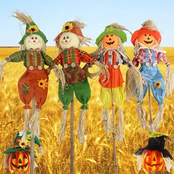 1PCS Majhne Jeseni Jesen Pospravili Strašilo Okras Za Vrt Domačem Dvorišču Zahvalni Halloween Dekoracijo Pogodbenice Prednost Dobave