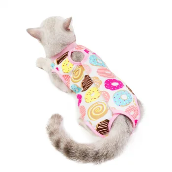 Sladke Hišne Oblačila za Mačke Pomlad Poletje Hišnih Mačk Pribor Anti-lizanje Sterilizacijo bo Ustrezala Operacijo, Okrevanje Po Hišne Nege
