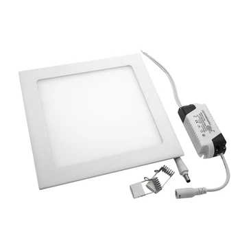 [DBF] Ultra Tanek Zatemniti Led Panel svetlobe, 3W, 4W 6W 9W 12W 15W 18W Krog/Kvadrat Zatemnitev LED Vgradne Stropne Luči LED Downlight