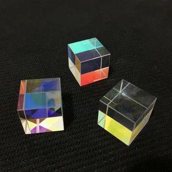 Optično Steklo, Brezhibno Chromophoric Prizmo Kubičnih Kozmično Magic Cube Spektroskopijo z Hexahedral 18 MM Svetlobe