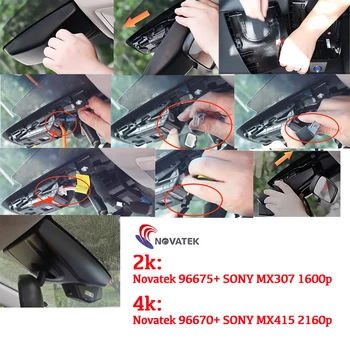 HD 4K 2160P Plug and play Avto DVR Wifi Video Snemalnik Dash Cam za Toyota RAV4 Deluxe Splošne 2018 2019 2020 2021
