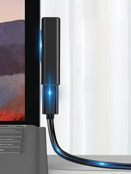 USB Tip C Ženski Adapter za Priključek PD Hitro Polni Vtič Pretvornik za Microsoft Surface Book Pro 3 4 5 6 Šel