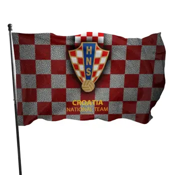 Hrvaška 3 Zastavo Darilo Banner Stranka Domov Zunanji Čile Zastavo Peru Izrael