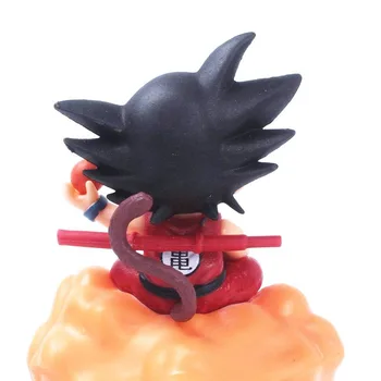 Dragon Ball Baby Goku Salte Oblak Akcijska Figura, ki je Sedel Držo Otroštva Model PVC Anime Figur Okraski, Igrače