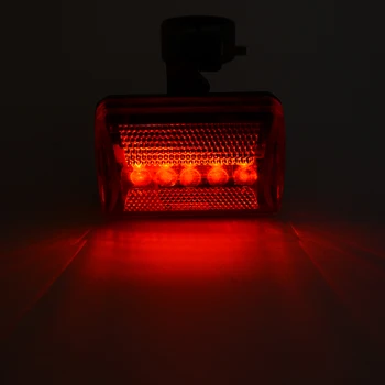 5-LED Bliskavica Kolesarska Oprema Opozorilo Lučka AA baterijske Luč Kolo Kolesa Zadaj Lučka Rdeče Kolo Rep Svetlobe