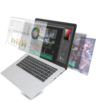 ZEUSLAP za 15,6 Palčni Prenosnik, 8GB RAM, 500 GB HDD Poslovnih Prenosnikov Windows 10 Prenosni računalnik Intel Celeron Core Quad Računalnik PC