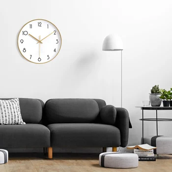 Nordijska tiho stenske ure steno preprosto moderna dnevna soba vzdušje doma moda ustvarjalne svetlobno razkošje quartz ura dekoracijo