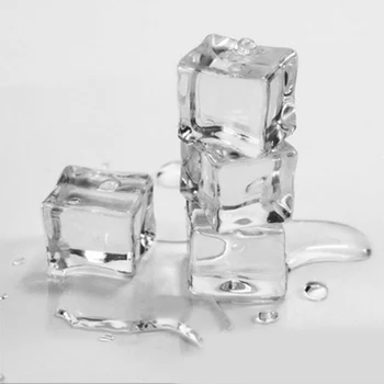 Visoka Kakovost 10Pcs 20 mm/25 mm/30 mm Umetnih Akrilnih Kvadratne Oblike Ledenih Kock Fotografija Rekvizitov, Vroče Prodaje #A