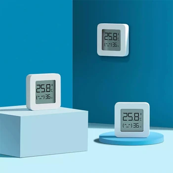 XIAOMI Mijia Bluetooth Termometer 2 Brezžični Temperatura Vlažnost Senzorja LCD-Digitalni Termometer, Higrometer Delo Z Mijia App