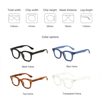 Nova Trendovska Urad Anti Modra Svetloba Kvadratnih Retro Računalniške Igre Očala Ženske, Modro Blokiranje Gaming Črnega Okvirja Za Moške Očala
