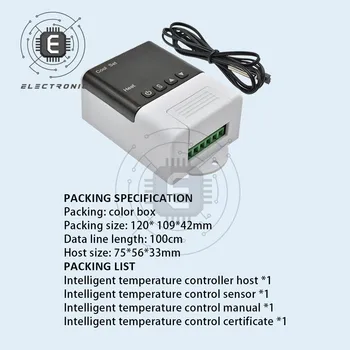 AC 110-220V Digitalni Termostat Temperaturni Regulator NTC Senzor za Ogrevanje, Hlajenje za Akvarij Inkubator DTC1200 Zamenjajte STC-1000