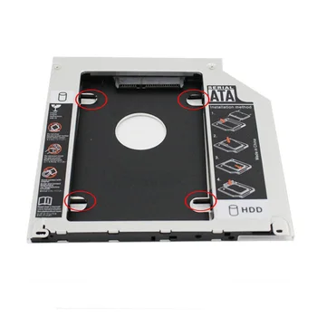 Sl-Labs 2,5 cm SATA 2nd HDD/SSD TRDI DISK SATA addy Pladenj za Apple MacBook / MacBook Pro 13 15 17 CD/DVD-ROM Optični Bay