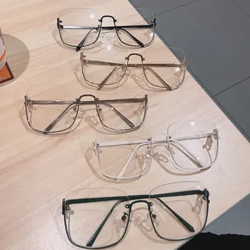 Nova Anti Modra Svetloba Očala Prevelik Ženske Modni Letnik Modra Svetloba Blokiranje Očala Računalnik Kvadratnih Optična Očala