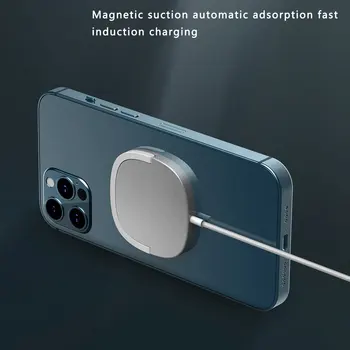 15W Magnetni Brezžični Polnilnik Za iPhone 13 12 Max Pro Mini QI Hitro Polnjenje Za Samsung USB C PD Adapter Original Magnet Polnilnik