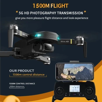MBL Nove GPS Brnenje 4k HD Kamera Poklicno Dron Wifi FPV 25min Letenja Brushless Motor Quadcopter Razdalji 3km brezpilotna letala