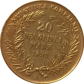 24-K pozlačen 1894 Nemčija 20 Znamk, Kovancev IZVOD