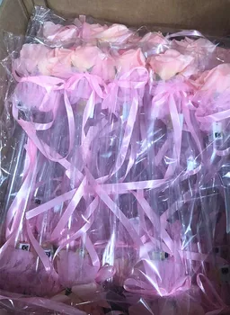 Žareče Romantično LED Svetlobni Light Up Rose Cvet Valentinovo Darilo Stranka Domov Predlog, Poroka, Rojstni dan, Velikonočni Dekor