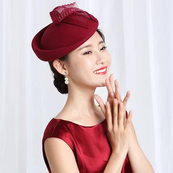 H3532 Ženske Fedoras Klobuk Jeseni, Pozimi Toplo Volne Skp Korejski Visoke Kakovosti Moda, Nakupovanje Zgosti Klobuki Lady Elegantne Retro Kape