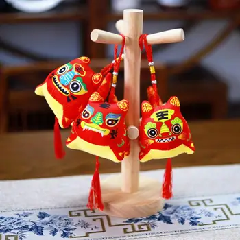 Mehko Novo Leto Darilo Namizje Okraski Kitajski Zodiak Tiger Tradicionalni Material