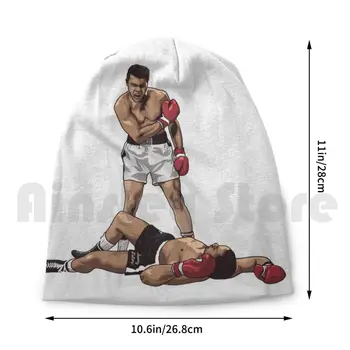 Muhammad Ali V Sonny Liston Beanies Puloverju Skp Udobno Ali Liston Boks Šport