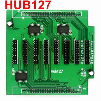 Hub127 LED kontrolna kartica Pretvorbo Kartica kartica z 8*hub127 vrata vključeni izhod 20pin