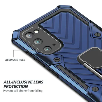 Za Samsung Galaxy S20 FE Primeru Hibridnih Shockproof Oklep Avtomobila Obroč Stojalo Telefon Pokrovček Za Galaxy S20 Plus S 20 Ultra Primerih