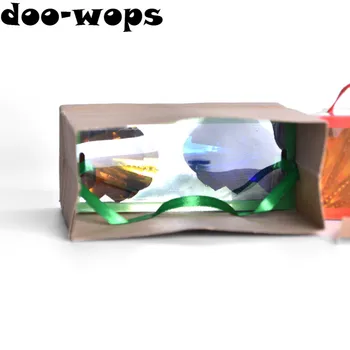 1set Super Mini Delux papirnato Vrečko, ki se Pojavljajo Cvet Polje (13 x 6 x 6 cm) čarovniških Trikov Fazi Rekviziti Prevara Komedija Mentalism Magia