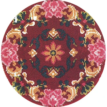 Tapiserija Zapah kavljem preprogo kompleti Cvet Navzkrižno šiv vezenje na natisnjeni platno Šivanje odeje Obrti za odrasle Hobi in needlework