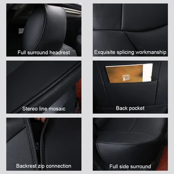 Po meri Celoti Obdan Avtomobilskih Sedežnih prevlek Set za Toyota Corolla 2019 2020 2021 Auto Notranjosti Blazine Zaščitnik Dodatki