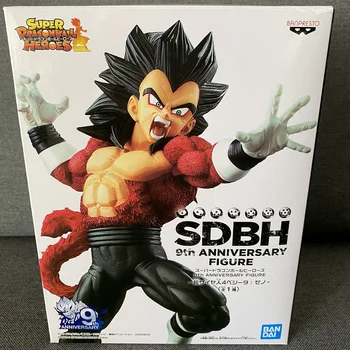 Bandai Original Dragon Ball Super Anime Številke SDBH Vegeta IV Ukrep Slika Igrače Zbirateljske Model, Okraski, Darila za Otroke