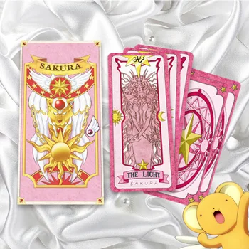 Anime Cardcaptor Sakura Clow Kartico Cosplay Prop KINOMOTO SAKURA Card Captor Sakura Karte, Tarot A831