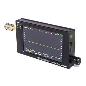 Frekvenca 50-4400MHz 4.3 Palčni Prenosni Ročni Analizator Spektra Explorer z Merjenjem Interfonski 2.4 G Signal