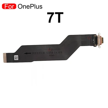 1Pcs Polnilnik USB Vrata Za OnePlus 7T 7 8 Pro 1+7T 7Pro Polnjenje Dock Flex Kabel Nadomestni Deli