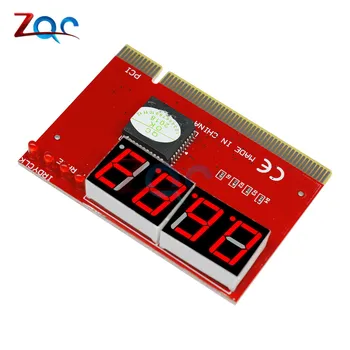 LED 4-Mestno Analiza Diagnostični Tester POST Card PCI Računalnik PC Analyzer Motherboard Tester