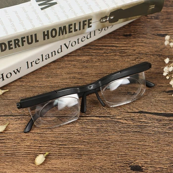 Vizija Poudarek Nastavljiv TR90 Obravnavi Očala za Kratkovidnost Eye Glasses -6D Do +3D Spremenljivo Objektiv Popravek kateri je daljnogled Povečevalno