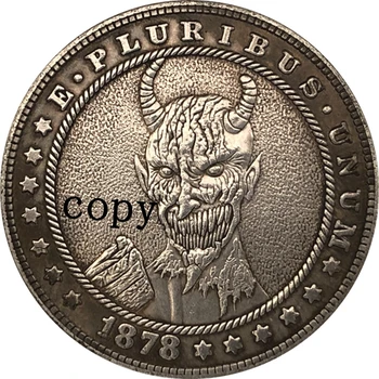 Skitnica Niklja 1878-CC USA Morgan Dolar KOVANEC IZVOD Vrsta 136