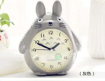 3 leta garancije Risanka Totoro budilka Lep Otrok Desk Clock Božično Darilo Študent Novo Leto Nihala nakit